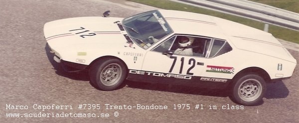 Marco Capoferri Race at Trento Bondone 1975-07-06 with #7395!